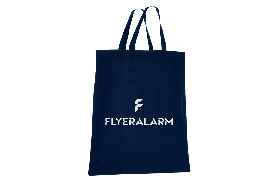 Basic cotton bag navy