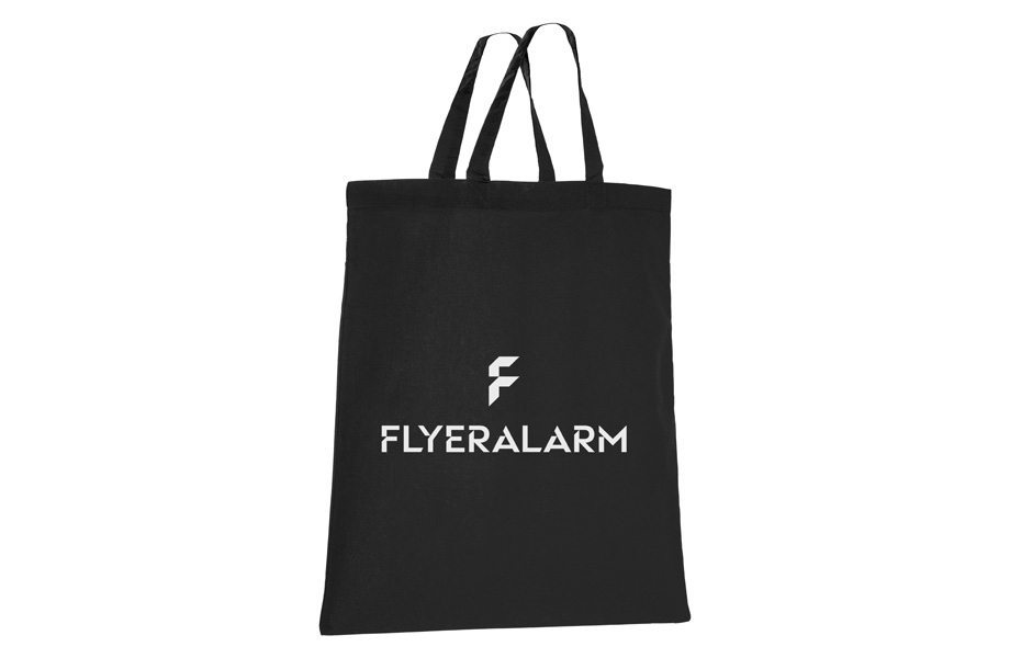 Basic cotton bag black