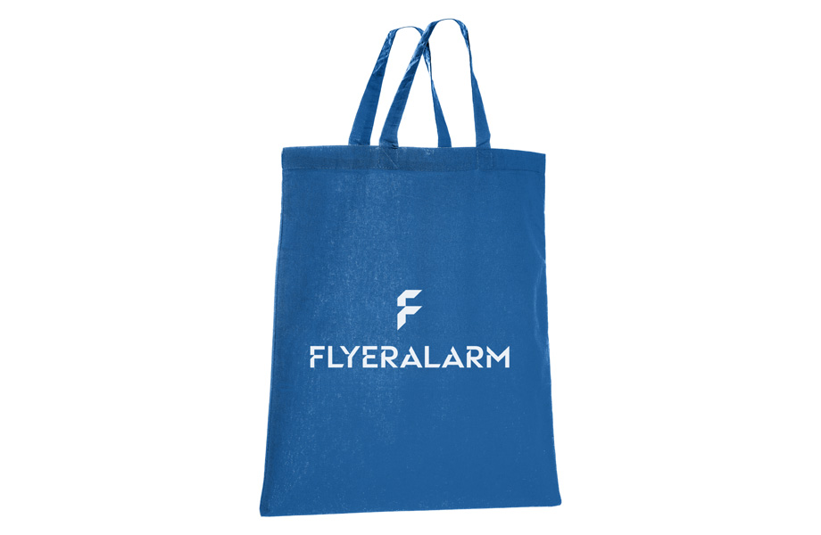 Basic cotton bag victoria blue