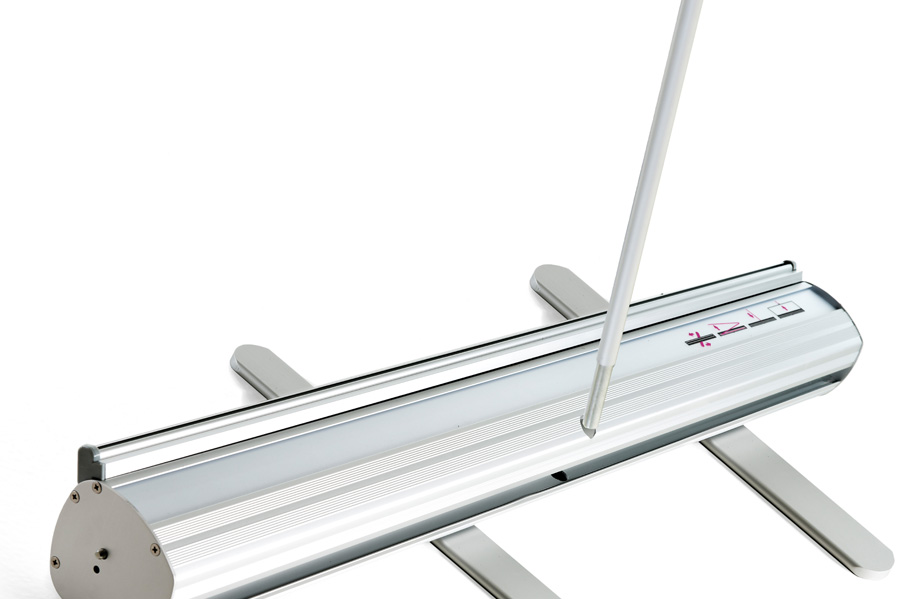 Basic roller banners, mechanism silver