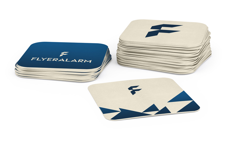 Coasters square 9.3 x 9.3 cm