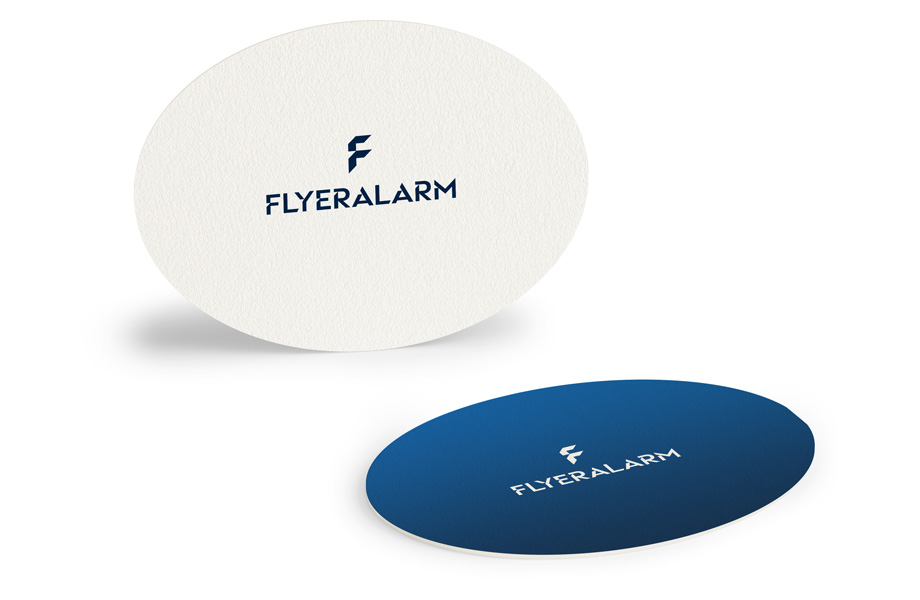 Coasters oval 12.5 x 9.5 cm