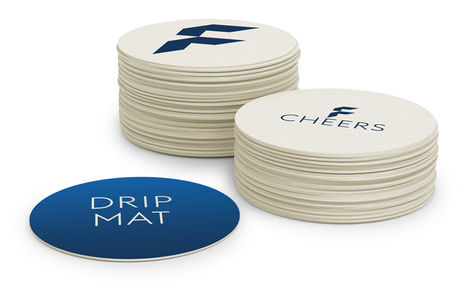 Coasters round 10 cm