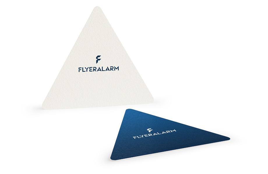 Coasters triangle 13.5 x 12 cm