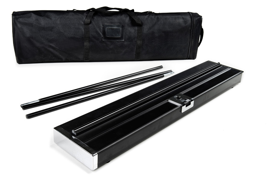 Black roller banners - mechanism