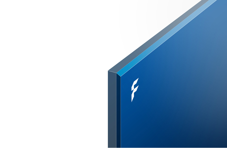 Direct UV prints on acrylic - detail