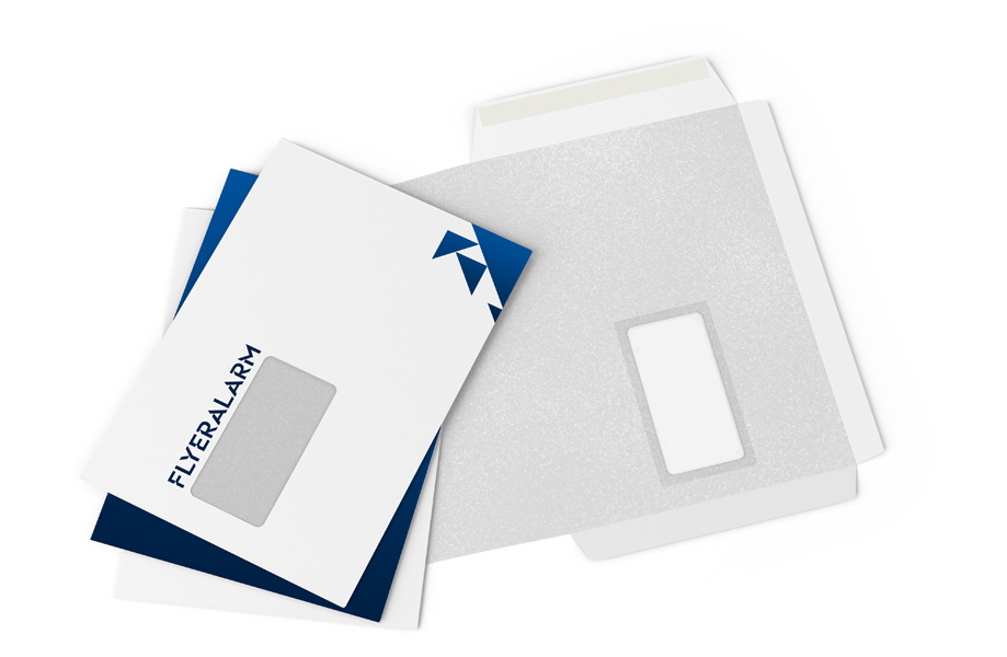 Envelopes with window on the left C5