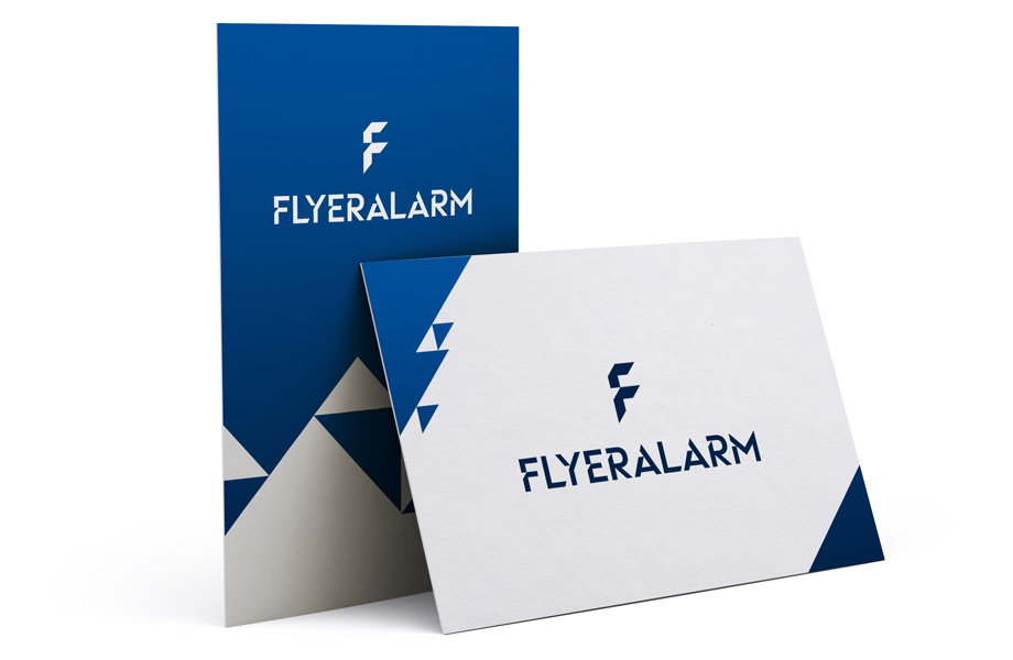 Environmentally friendly business cards, natural cream paper