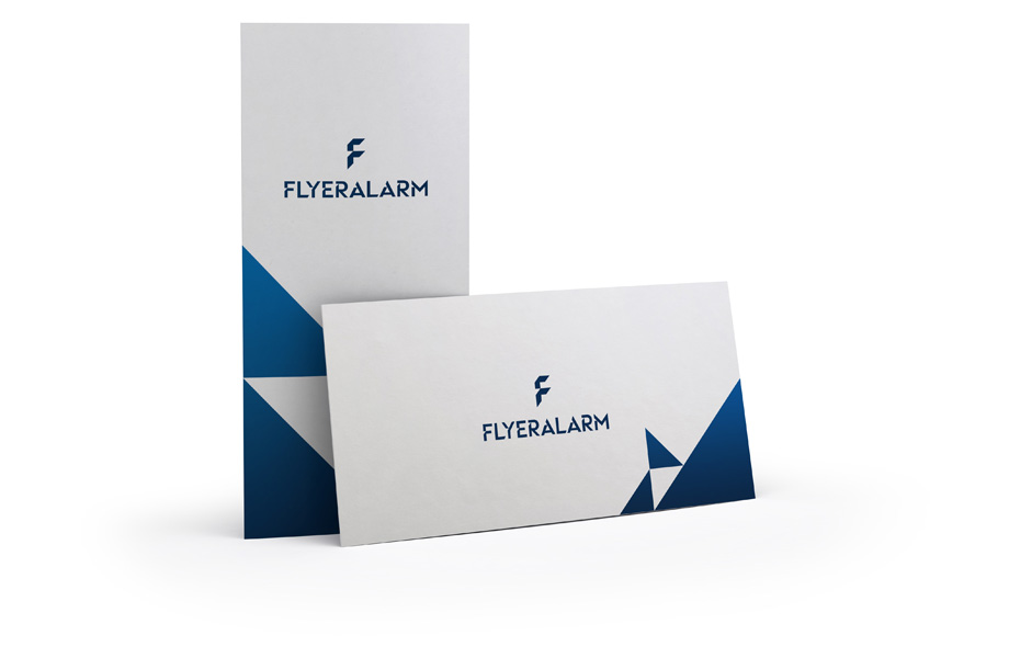 Environmentally friendly flyers, natural cream paper