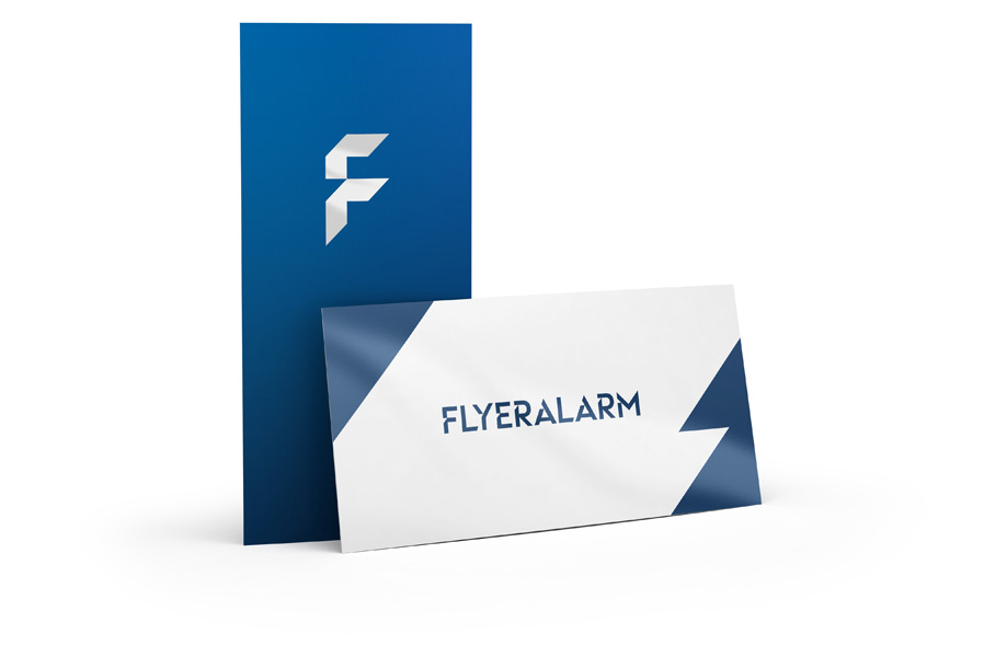 Flyers with finish, UV varnish