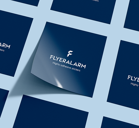 Highly adhesive stickers