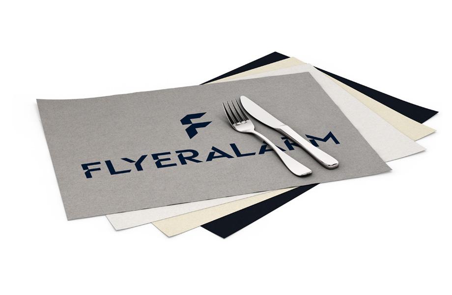 Dunicel®, fabric-like texture with a fine linen look in four colours: black, grey, white, cream