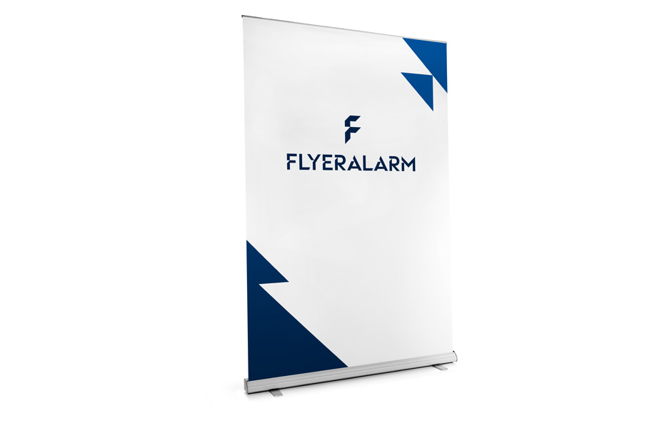 Roller banners XXL, mechanism and print