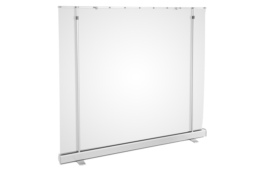 Roller banners XXL, mechanism and print