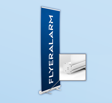 Basic roller banners, mechanism and print