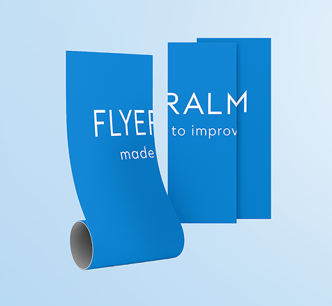 Curved magnetic pop-up displays, print only