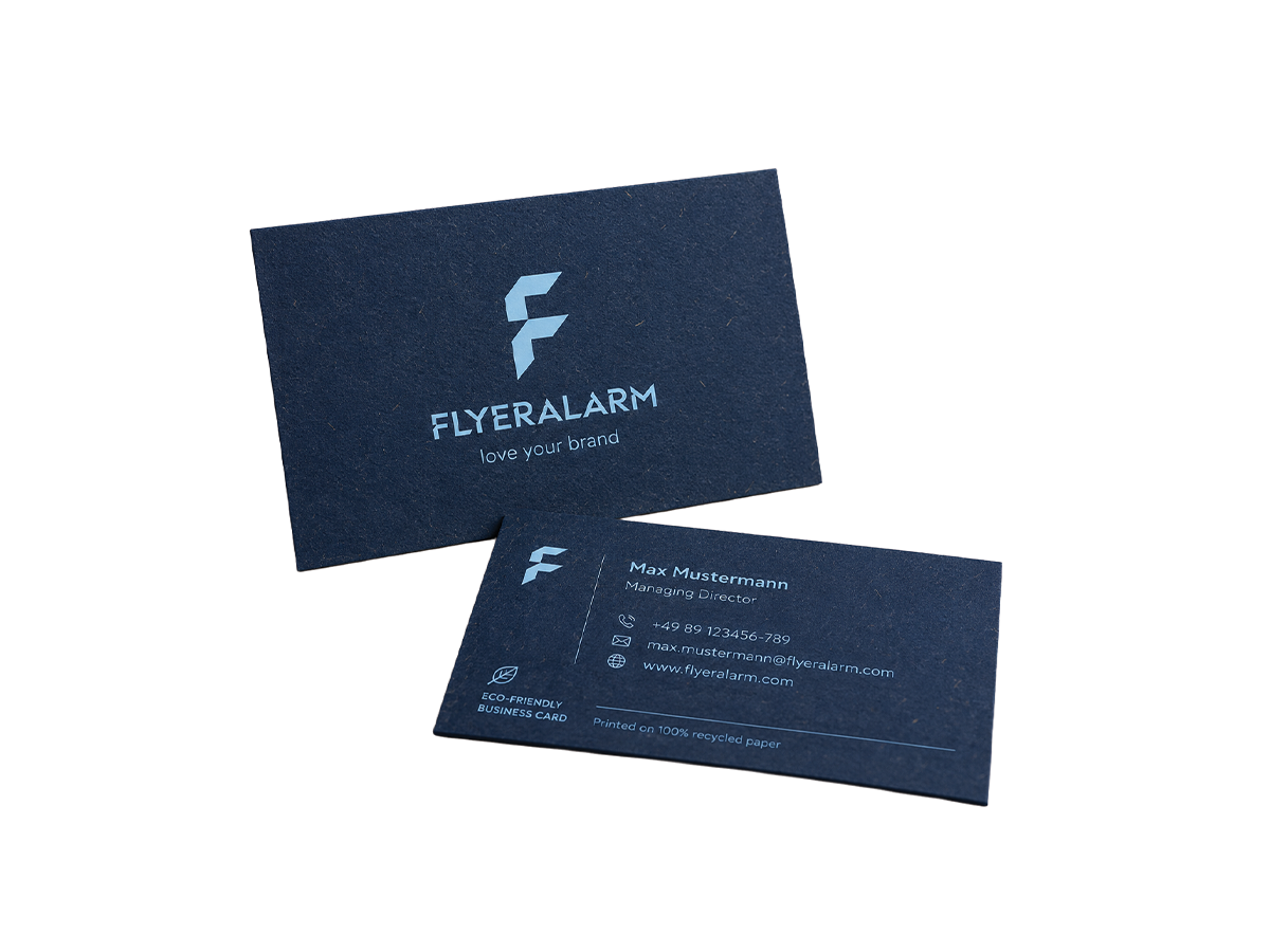 Environmentally friendly business cards